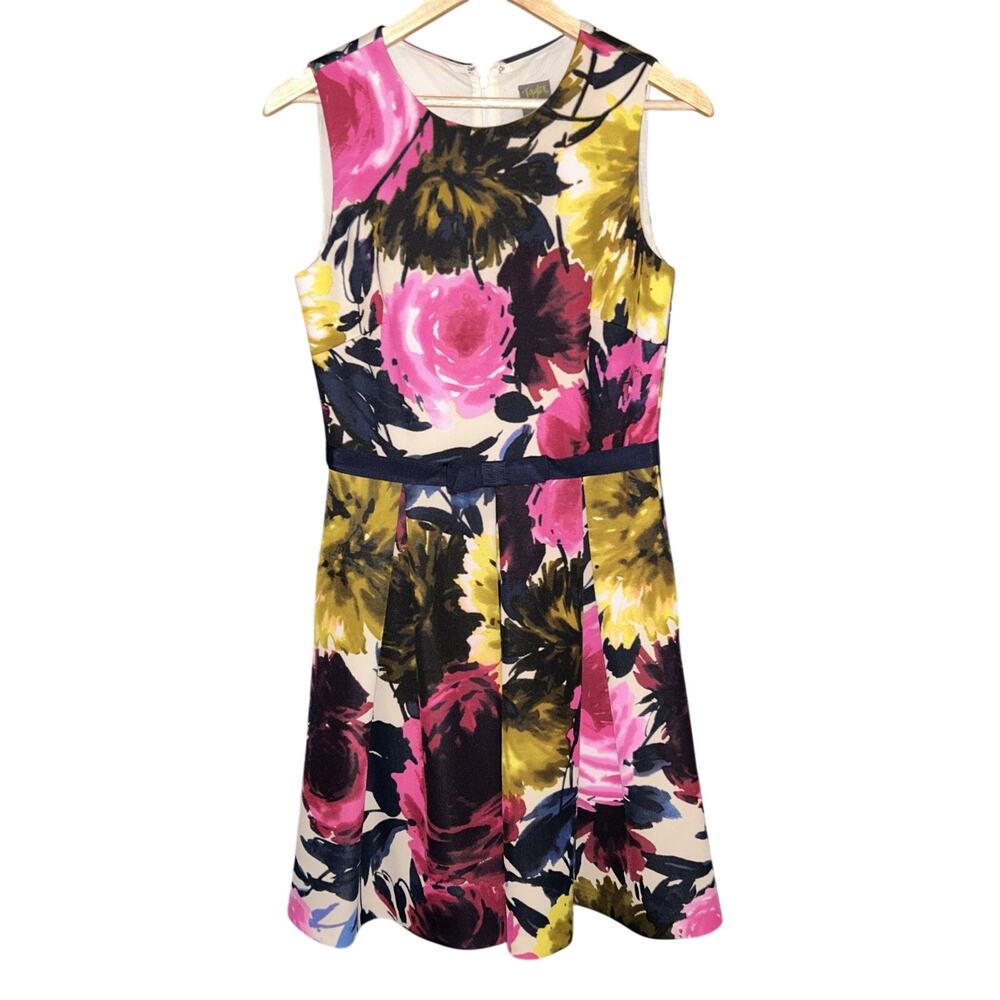 Taylor Women’s sz 8 Floral Scuba Dress